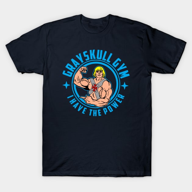 Grayskull gym T-Shirt by carloj1956